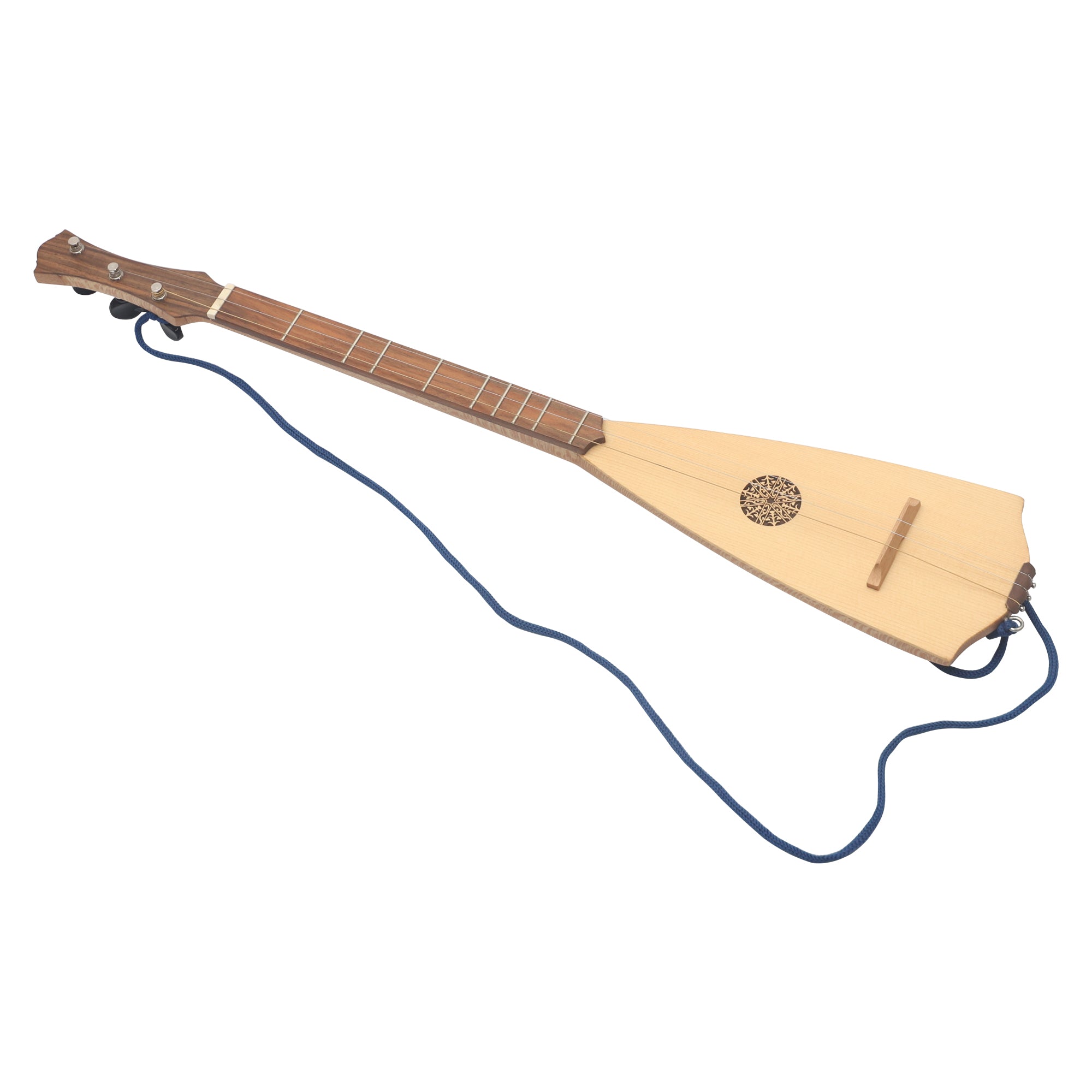 Heartland Dulcimer Banjo, 3 Strings Lacewood