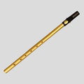 Clare Irish Tin Whistle in D Brass Black