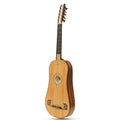 Heartland Sellas Baroque Guitar, 5 Course Left Hand Variegated Walnut Rosewood