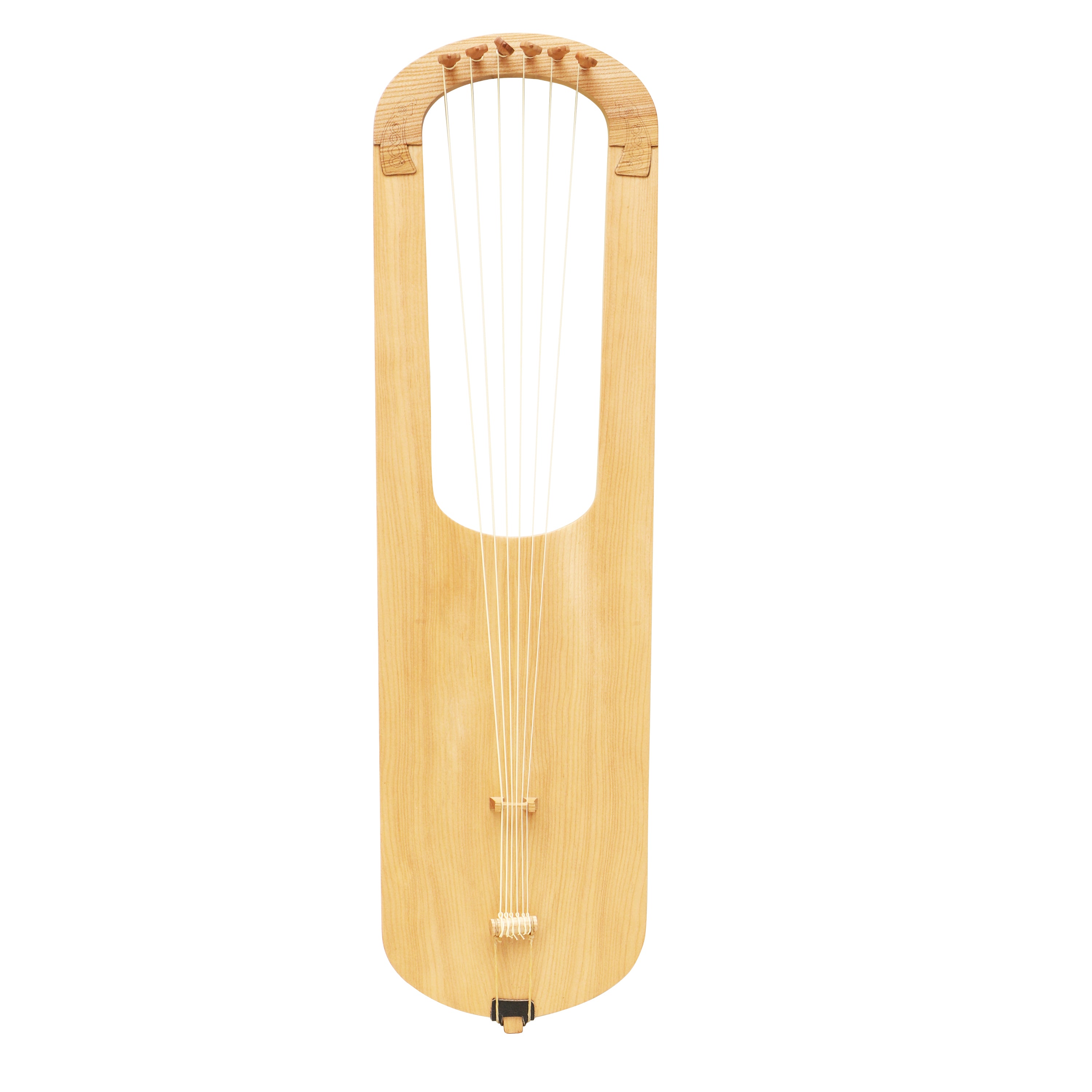 Muzikkon Anglo Saxon Lyre Harp After Prittlewell Lyre Mid 7th Century