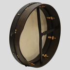 Muzikkon 16"X4" Heartland Tunable Irish Bodhran with T-BAR & Taped Finish Deep Tune