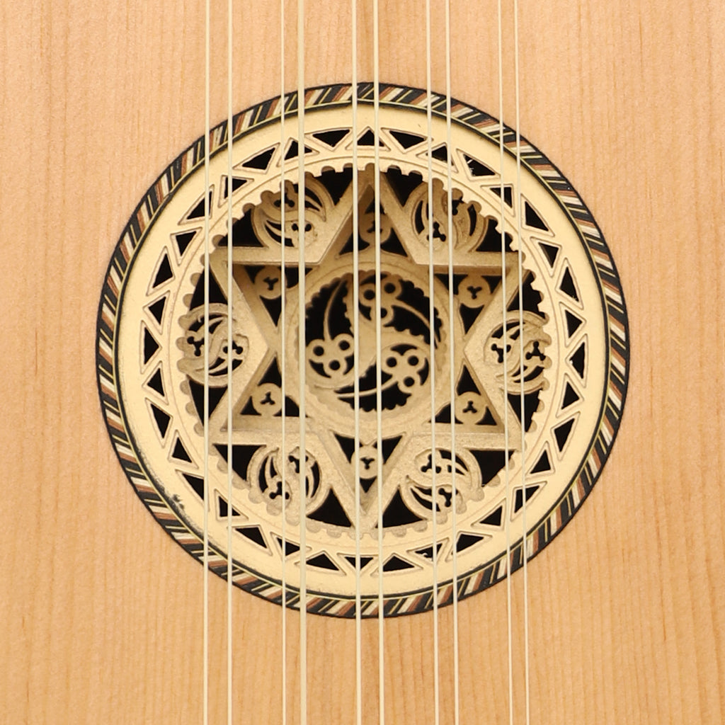 Heartland Sellas Baroque Guitar, 5 Course Right Hand Rosewood