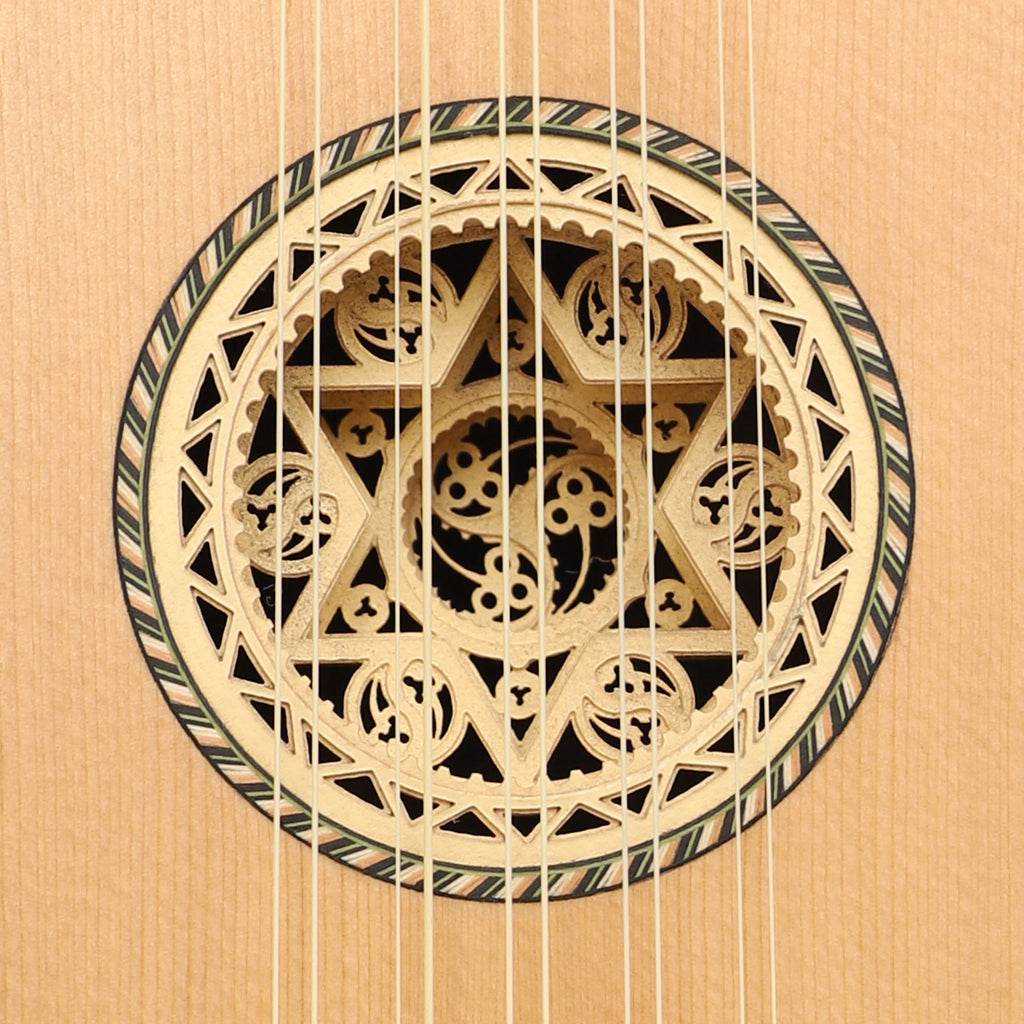Heartland Sellas Baroque Guitar, 5 Course Walnut