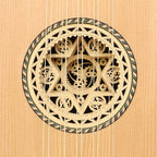 Heartland Sellas Baroque Guitar 5 Course Variegated Walnut Ebony