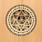 Heartland Sellas Baroque Guitar, 5 Course Variegated Walnut Rosewood