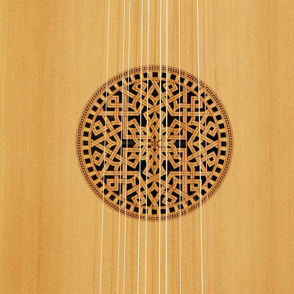 Muzikkon Renaissance Lute 6 Course Left Hand After Hieber