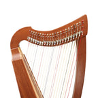 Double Strung harp 2- by 22-string Celtic Style harp, 22 Strings each Side with levers (44 Strings Total)