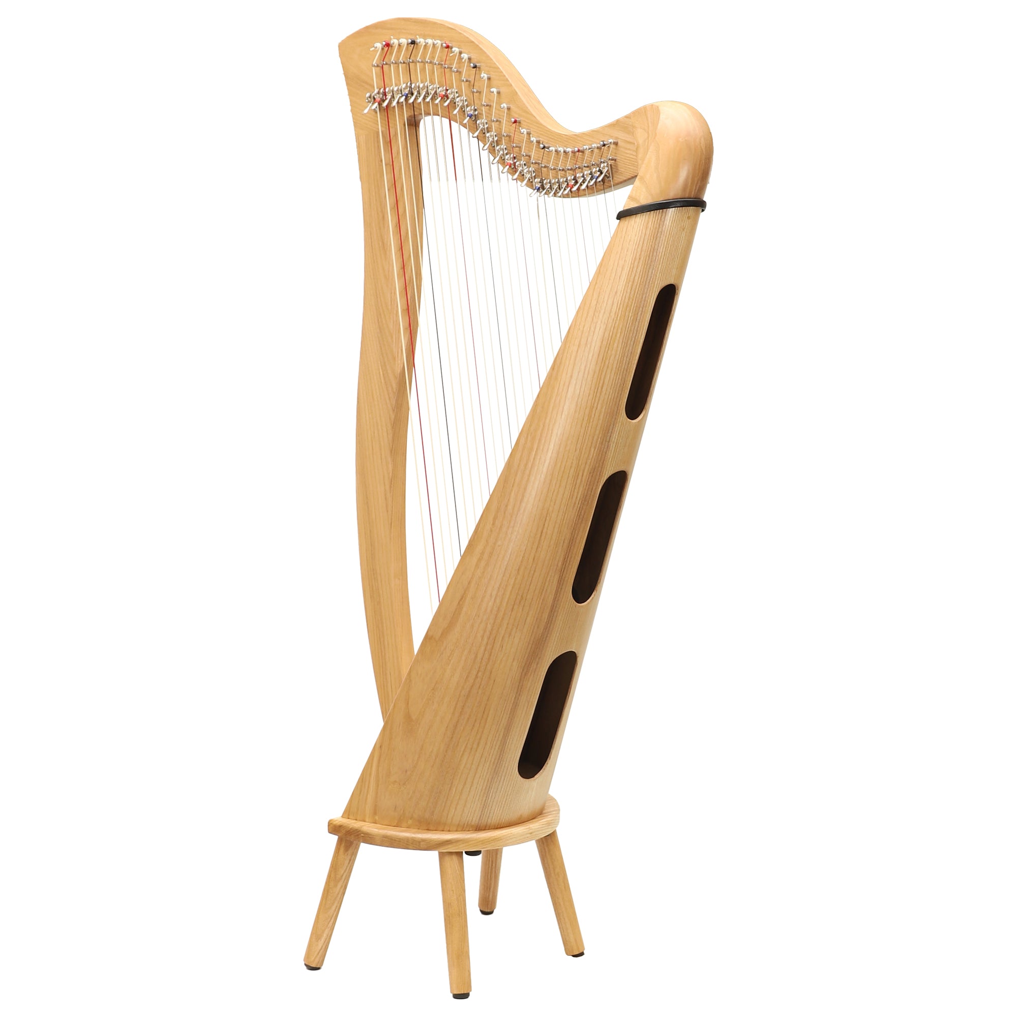 27 String McHugh Harp Round Back