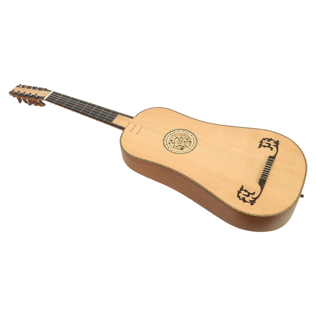 Heartland Sellas Baroque Guitar, 5 Course Left Hand Rosewood