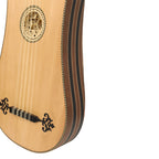 Heartland Sellas Baroque Guitar 5 Course Variegated Walnut Ebony