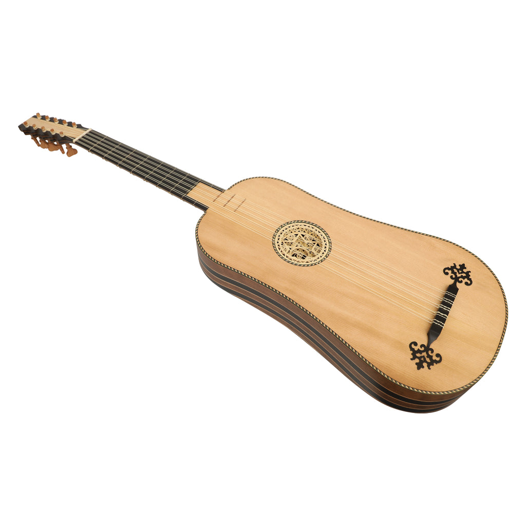 Heartland Sellas Baroque Guitar 5 Course Variegated Walnut Ebony