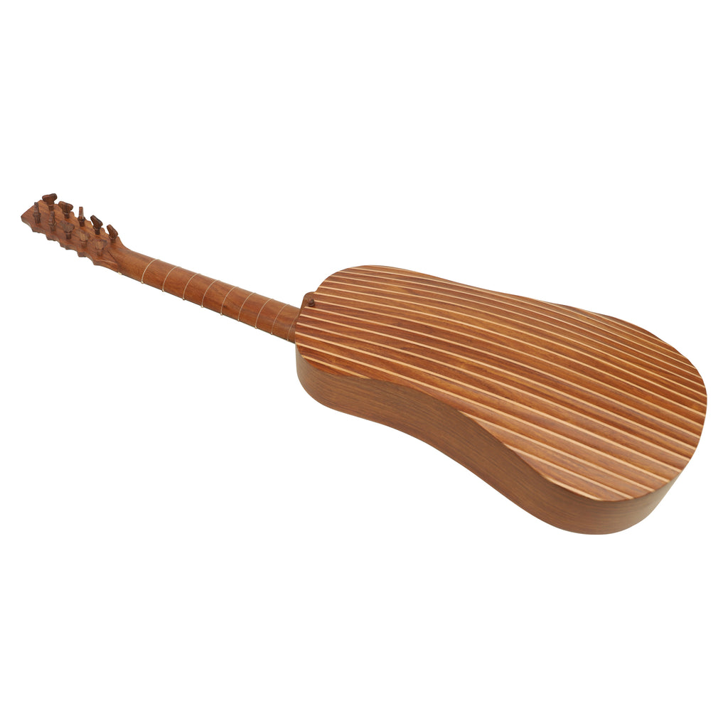 Heartland Sellas Baroque Guitar, 5 Course Left Hand Rosewood