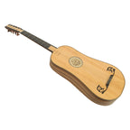 Heartland Sellas Baroque Guitar, 5 Course Left Hand Variegated Walnut Rosewood