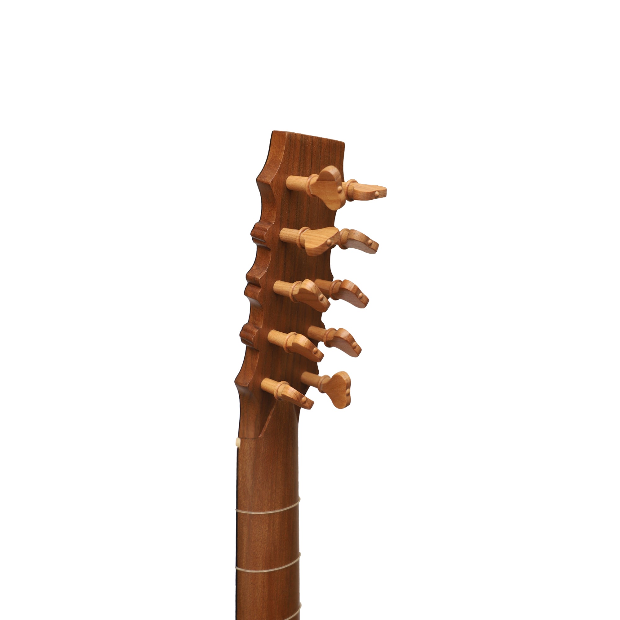Heartland Sellas Baroque Guitar, 5 Course Walnut