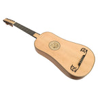 Heartland Sellas Baroque Guitar, 5 Course Variegated Walnut Rosewood