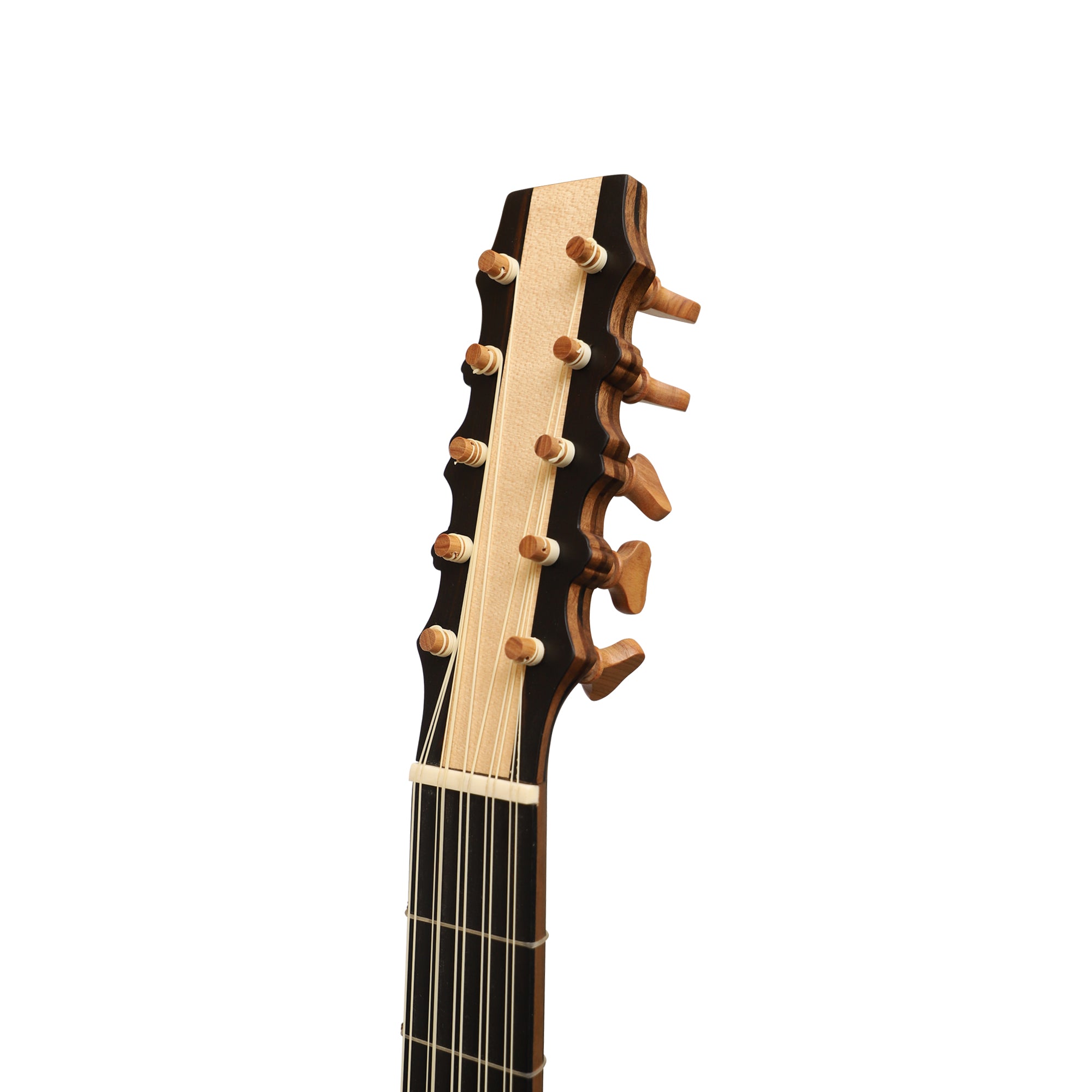 Heartland Sellas Baroque Guitar 5 Course Variegated Walnut Ebony