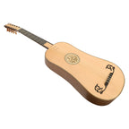 Heartland Sellas Baroque Guitar, 5 Course Walnut