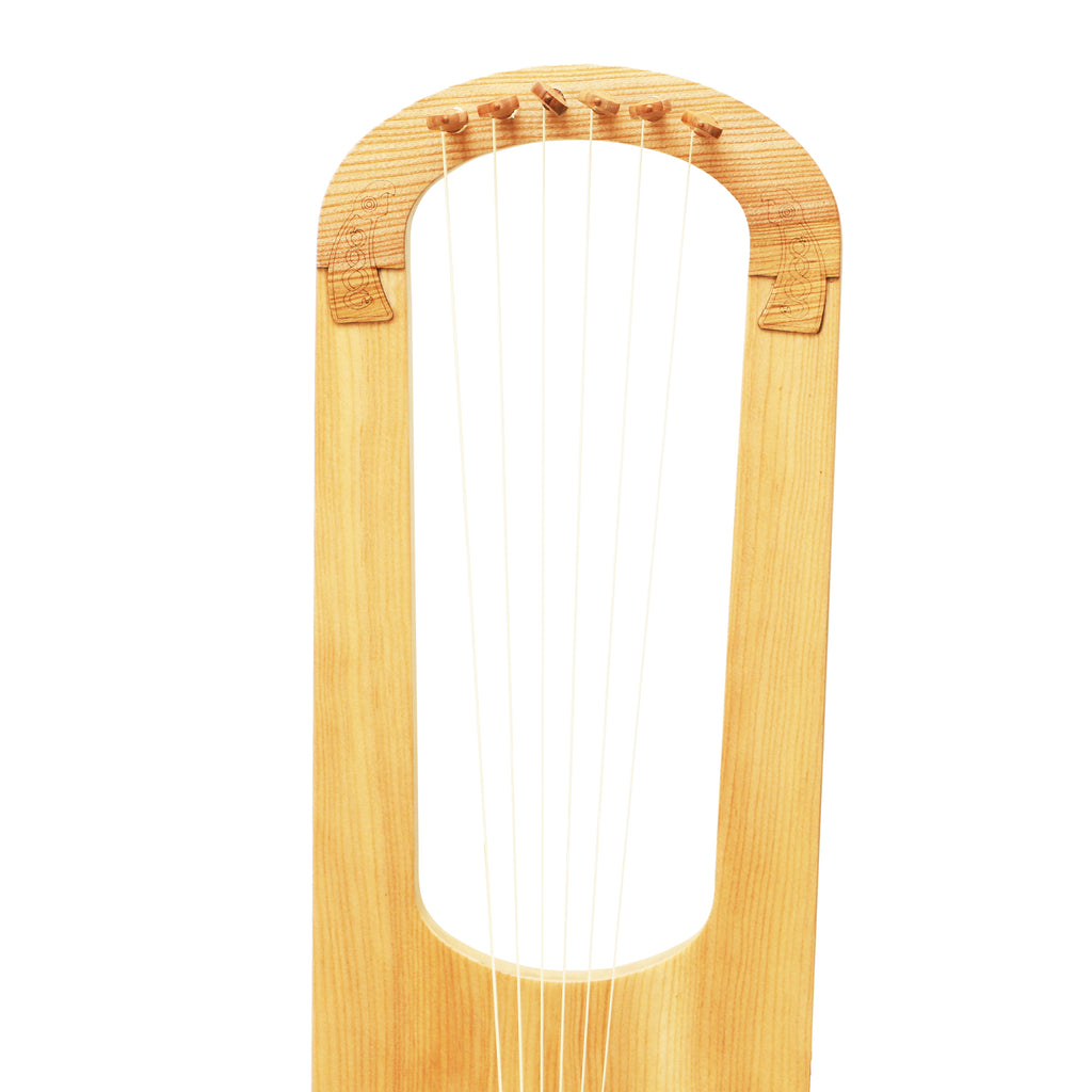Muzikkon Anglo Saxon Lyre Harp After Prittlewell Lyre Mid 7th Century