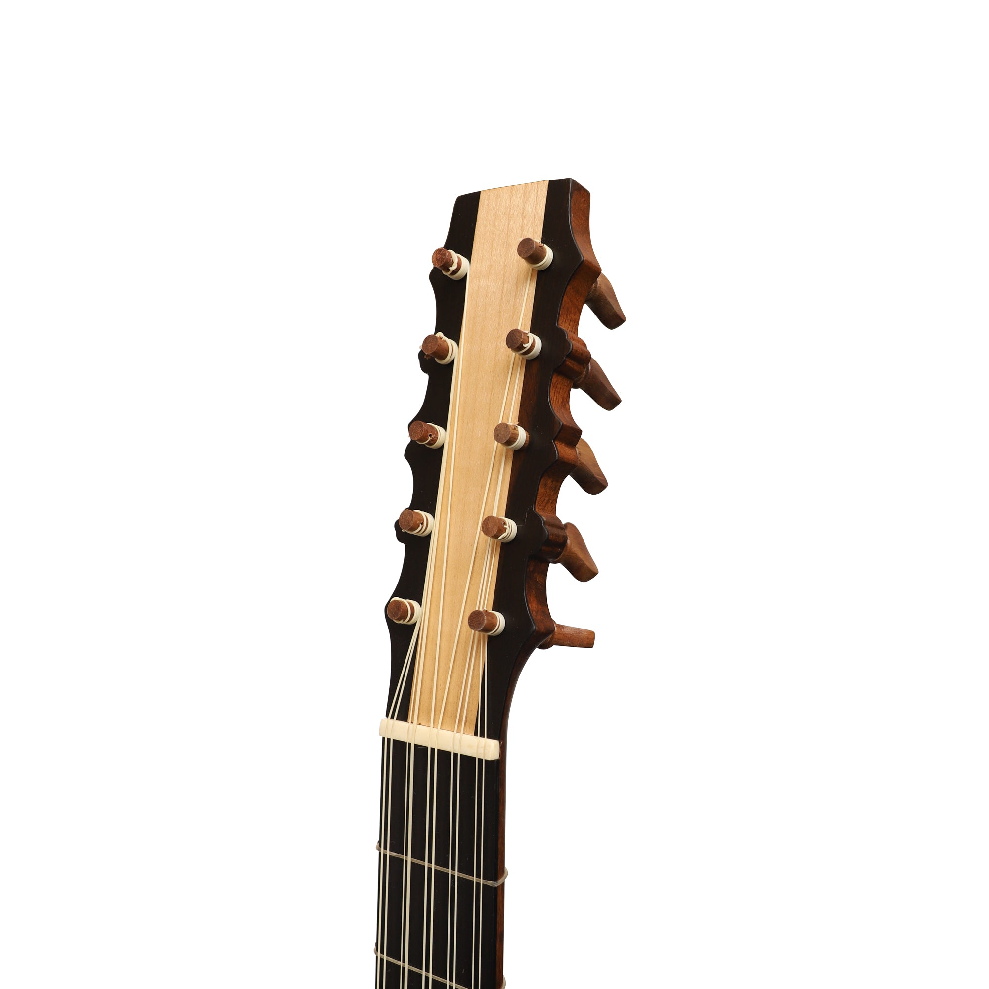 Heartland Sellas Baroque Guitar, 5 Course Right Hand Rosewood