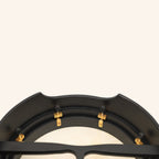 Muzikkon 14”x5" (35.5x12.5 cm) Premium Celtic Irish Bodhran With Easy Tune System Deep Rim T- Bar & Taped Finish