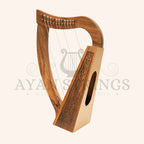 12 String O’Carolan Harp Knotwork Mini Celtic Harp - Stringed Instruments