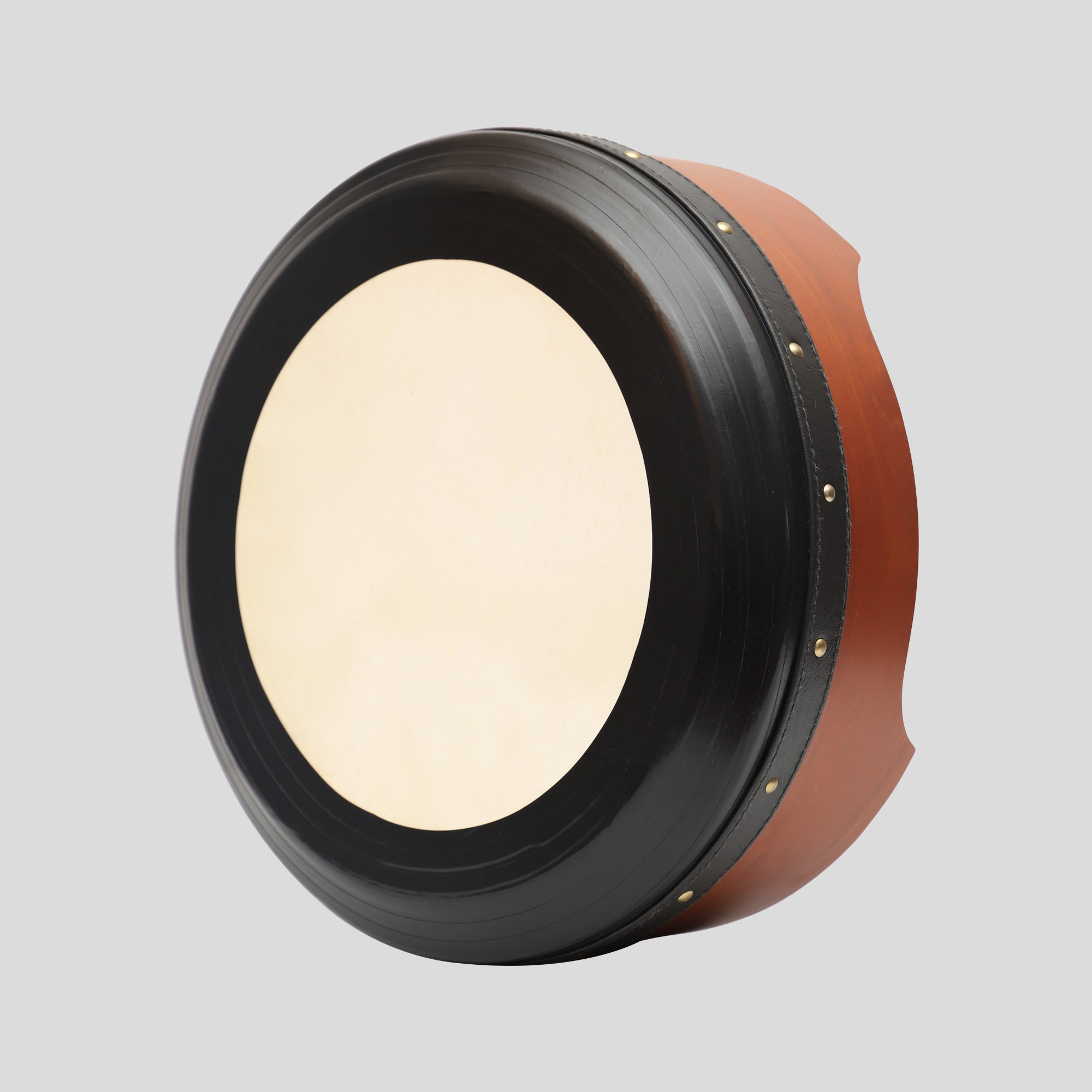 Muzikkon 14”x5" (35.5x12.5 cm) Premium Celtic Irish Bodhran With Easy Tune System Deep Rim T- Bar & Taped Finish