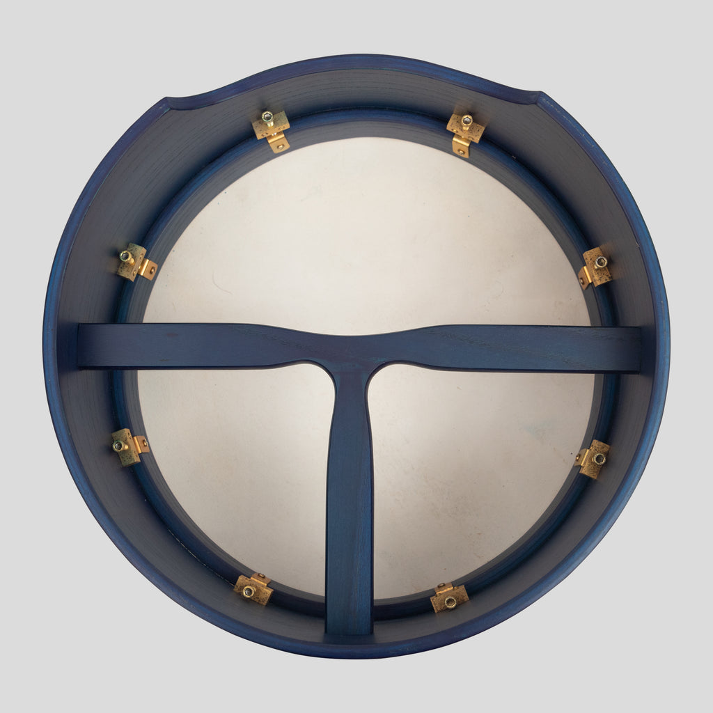 Muzikkon 14"X6" Heartland Tunable Irish Bodhran Drum Deep Rim with T-BAR & Taped Finish Deep Tune