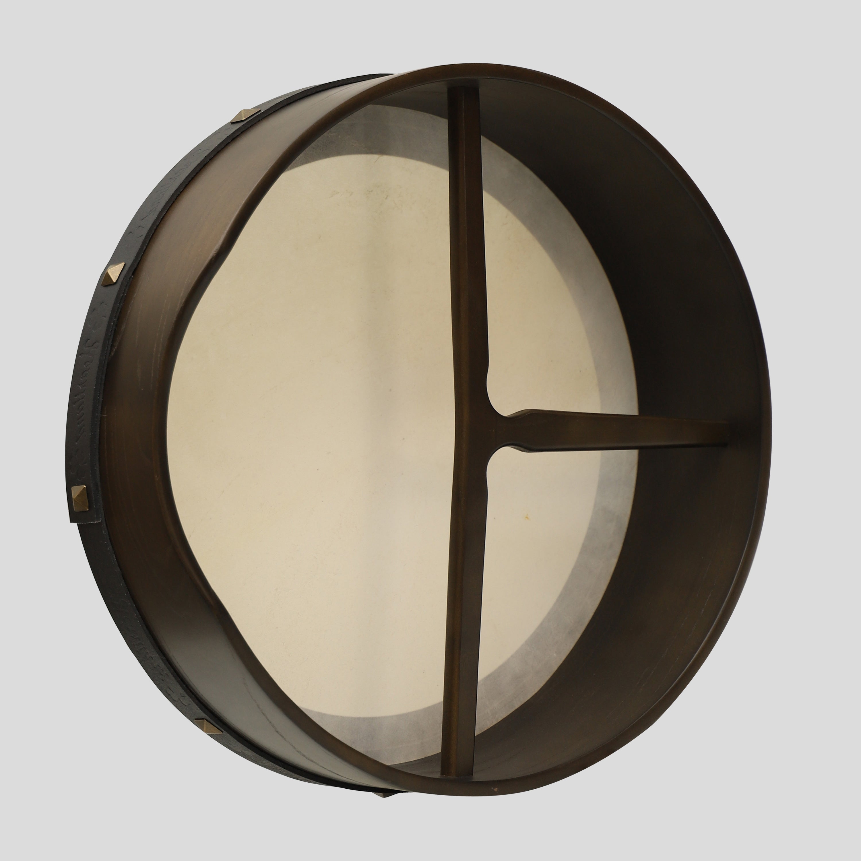 16"x4" (40.6x10.1 cm)  Heartland Non Tunable Bodhran T-Bar Deep Tune