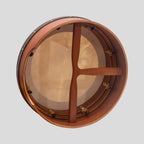 Muzikkon 16”x5" (40.5x12.5 Cm) Premium Celtic Irish Bodhran With Easy Tune System Deep Rim T- Bar & Taped Finish
