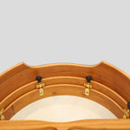 Muzikkon 16”x5" (40.5x12.5 Cm) Premium Celtic Irish Bodhran With Easy Tune System Deep Rim T- Bar & Taped Finish
