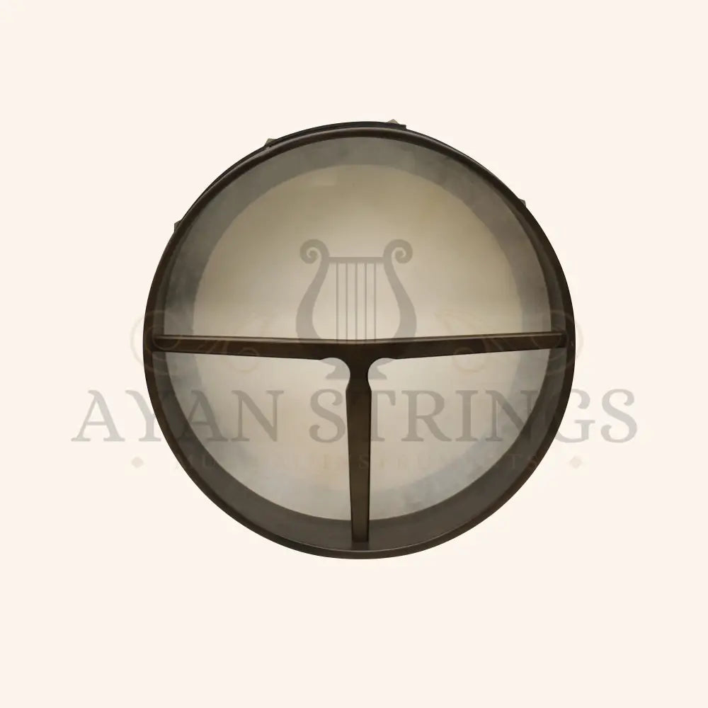 16’’x4’’ (40.6x10.1 cm) Heartland Non Tunable Bodhran T-Bar Deep Tune