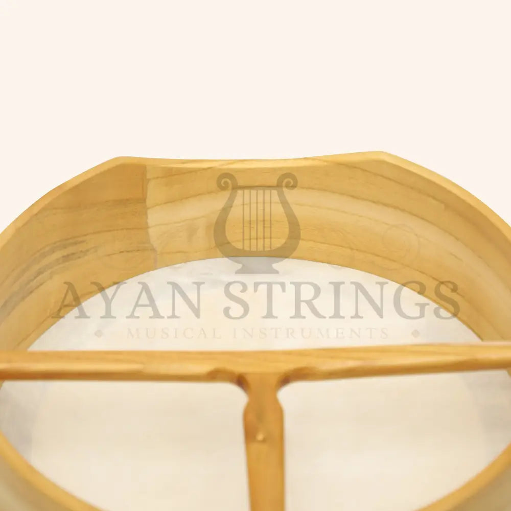 16’’x4’’ (40.6x10.1 cm) Heartland Non Tunable Bodhran T-Bar Deep Tune