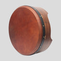 Muzikkon 16"X6" Heartland Tunable Deep Rim Bodhran Rosewood T-Bar Goat Skin