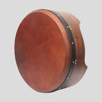 Muzikkon 16"X6" Heartland Tunable Deep Rim Bodhran Rosewood T-Bar Goat Skin