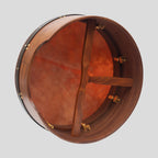 Muzikkon 16"X6" Heartland Tunable Deep Rim Bodhran Rosewood T-Bar Goat Skin