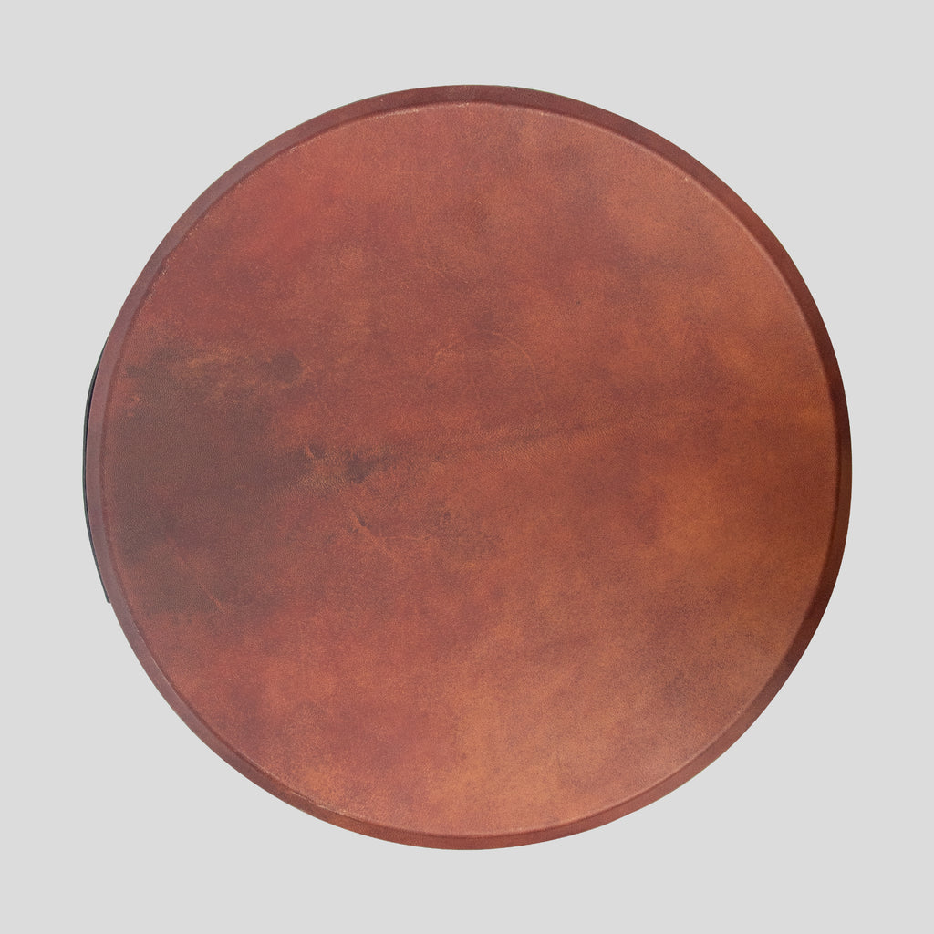 Muzikkon 16"X6" Heartland Tunable Deep Rim Bodhran Rosewood T-Bar Goat Skin