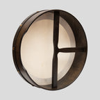 18"x4" Heartland Bodhran Ebony Non Tunable T-Bar Deep Tuned