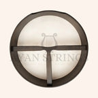 18’’x4’’ Heartland Bodhran Ebony Non Tunable T-Bar Deep Tuned - Bodhrans