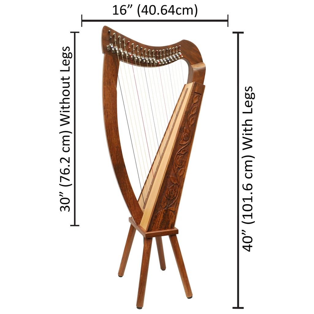 19 String Trinity Harp