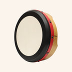 Muzikkon 16"X4" Heartland Tunable Irish Bodhran with T-BAR & Taped Finish Deep Tune