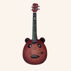 Panda Wood Electric Ukulele with Bag