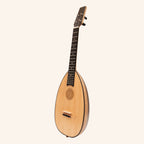 HEARTLAND BAROQUE UKULELE, 4 STRING TENOR VARIEGATED WALNUT AND LACEWOOD LEFT HAND