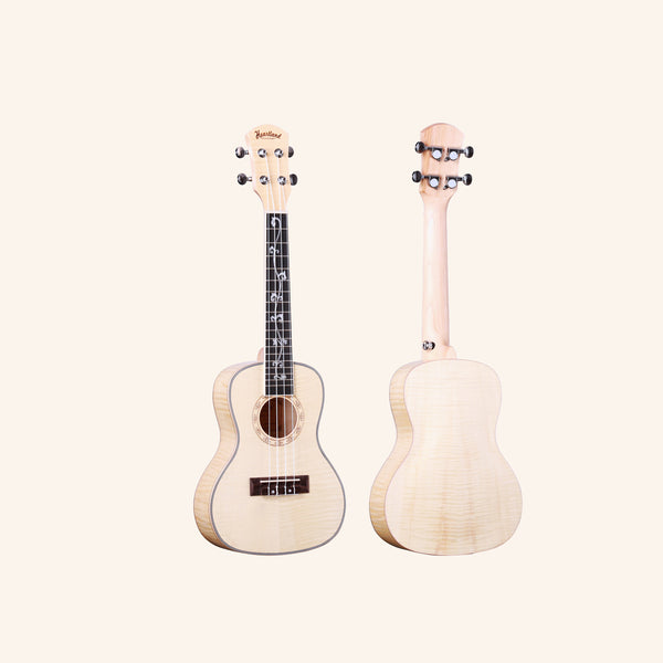 Heartland Concert Ukulele Flamed Maple