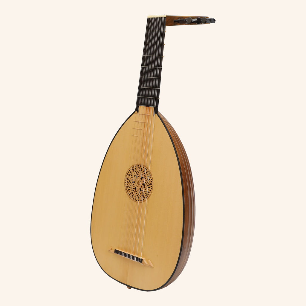 Muzikkon Renaissance Lute 7 Course Deluxe Left Hand After Hieber