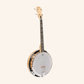 Heartland Deluxe Irish Tenor Banjo 19 Frets with 24 Bracket and Closed Solid Back Maple Finish