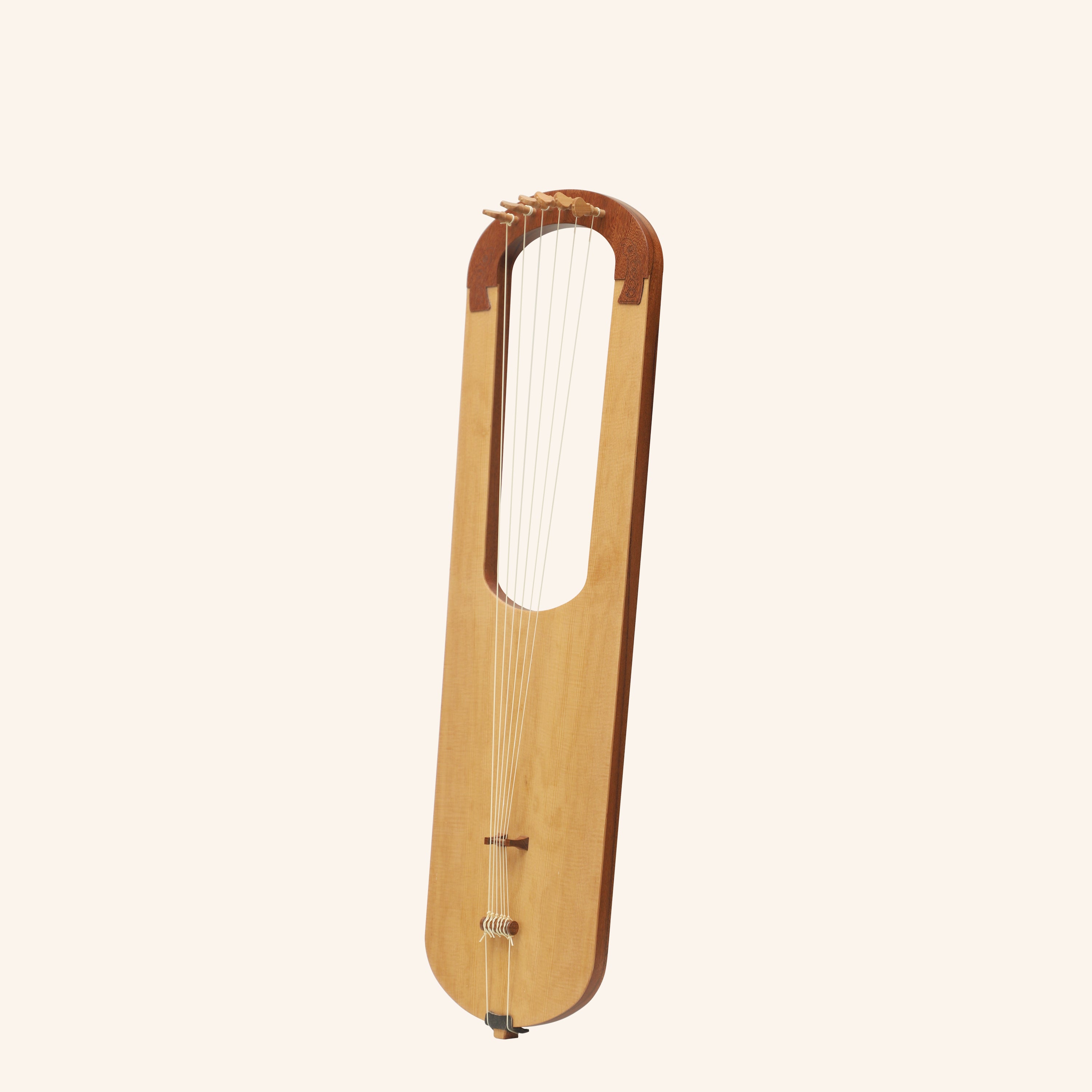 Muzikkon Anglo Saxon Lyre Harp After Prittlewell Lyre Mid 7th Century