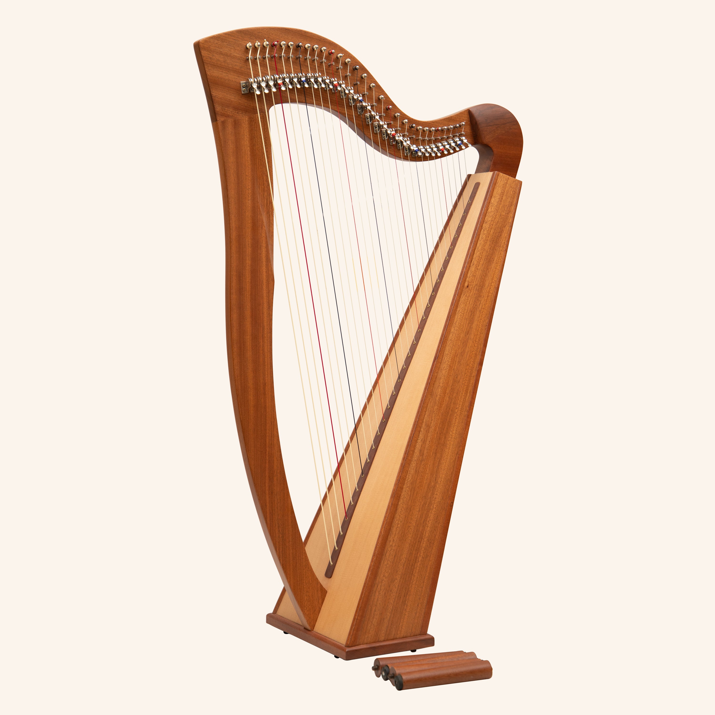 29 String McHugh Harp Square Back