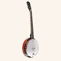 Heartland 6 String Irish Banjo Player Series 24 Bracket Closed Solid Back Sunburst Finish