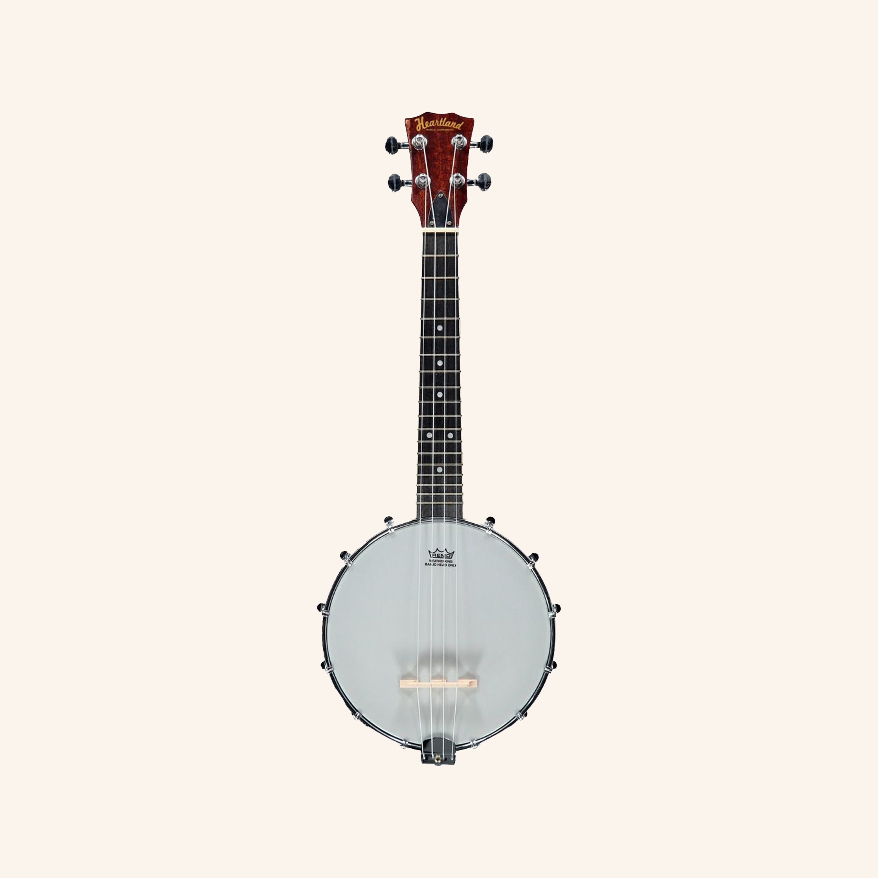 New Heartland 4 string Banjolele Banjo Ukulele 23 inch Concert Mahogany