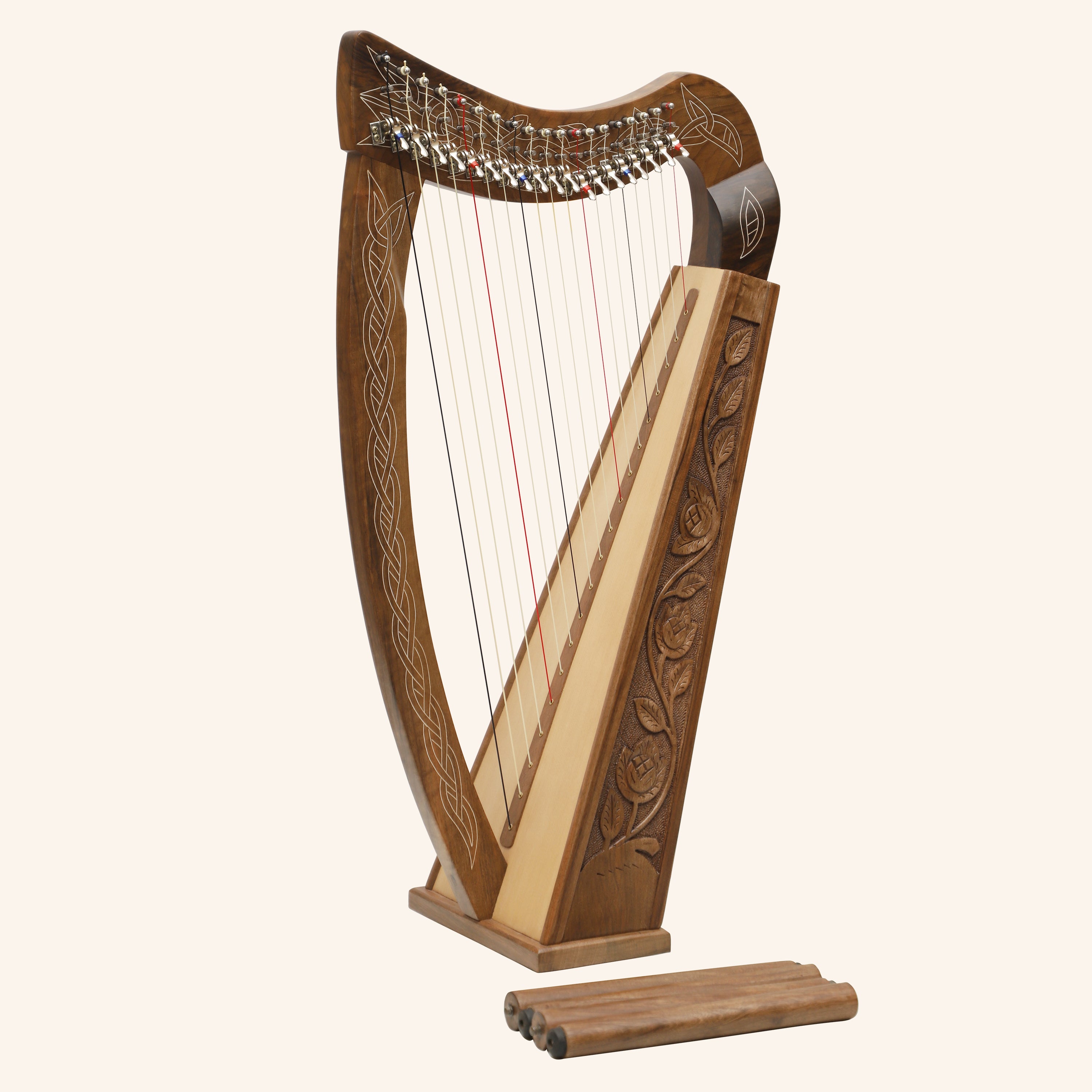 19 String Boru Harp